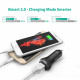 RAVPower USB Car Charger 2xUSB Qualcomm Quick Charge 3.0 36W Black (RP-VC007)